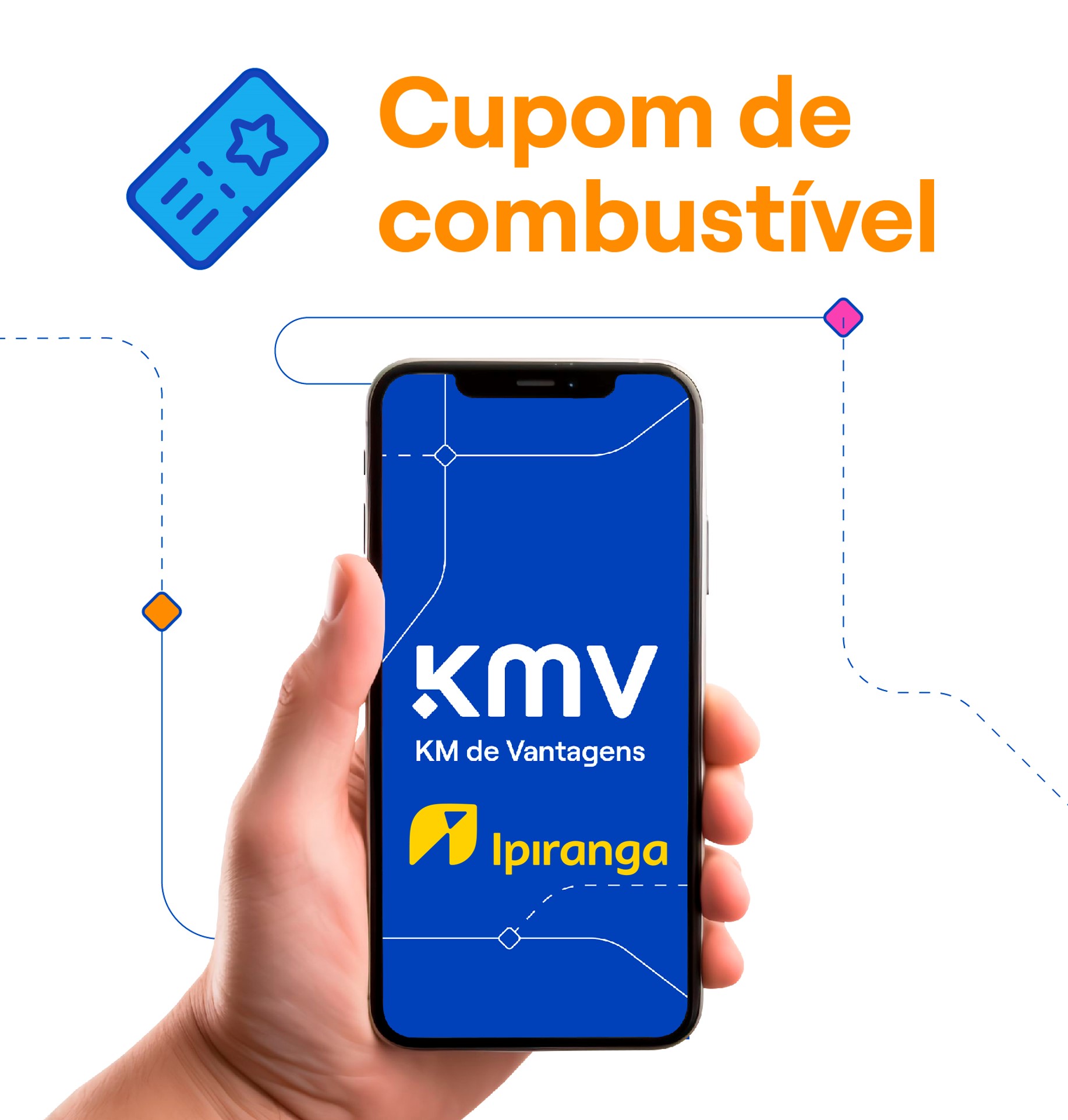 KMV – Combustível Ipiranga – R$ 200,00